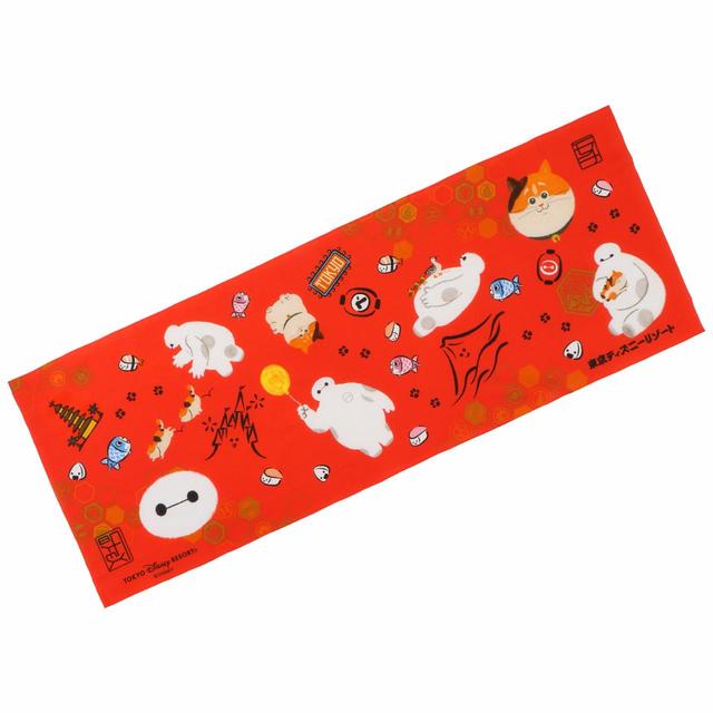 手ぬぐい 1300円｜縦約34×横約91cm｜東京ディズニーリゾート・アプリ、プラネットM