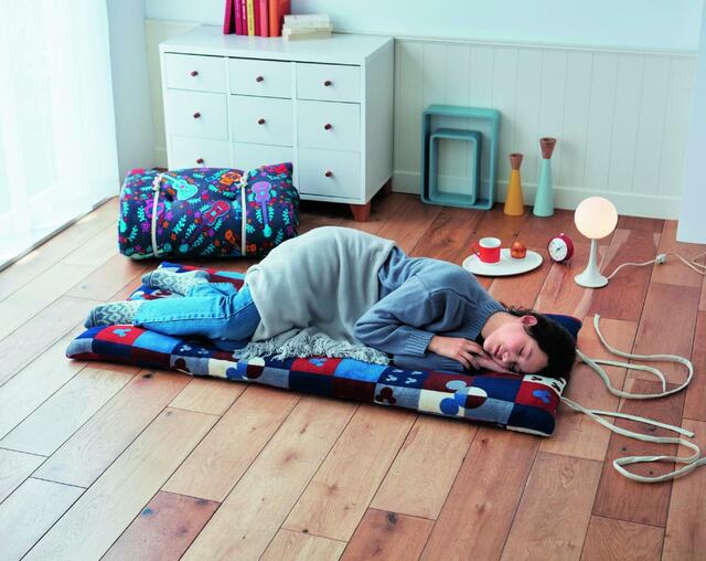 マイクロファイバーのごろ寝マット(選べるキャラクター)｜￥5,990 （税込）