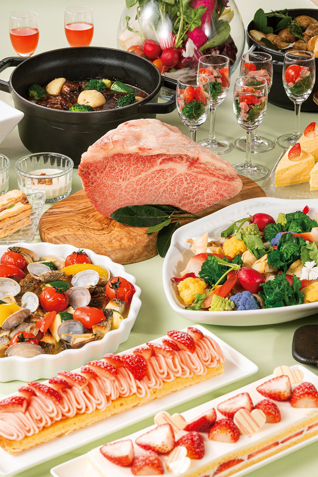 「A5ランク黒毛和牛＆ストロベリースイーツディナービュッフェ」＜期間：2026年3月20日～4月26日＞【A5ランク黒毛和牛＆ストロベリースイーツが食べ放題！「東京ベイ舞浜ホテル」で豪華すぎるディナービュッフェ開催♪】