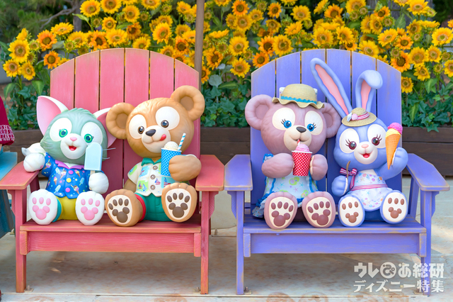 「ダッフィーのサニーファン」デコレーション