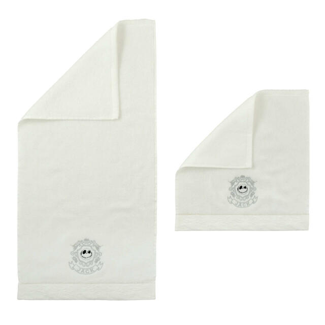 ジャック・スケリントン&ゼロ ハンドタオル・フェイスタオル セット Hotel like Collection from the movie “Tim Burton's The Nightmare Before Christmas” 3,300円