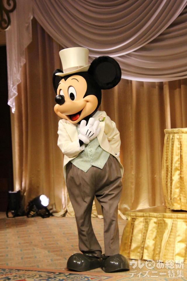 ホテルミラコスタの「ディズニー・フェアリーテイル・ウェディング」ミッキー