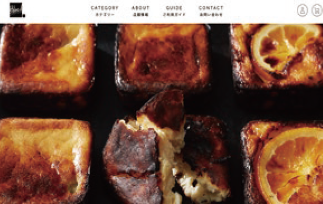 「黒いチーズケーキ　BLOCK BLOCK TOKYO」