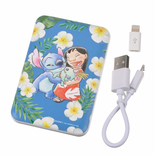 リロ、スティッチ、スクランプ モバイルバッテリーチャージャー STITCH 20 YEARS 4,400円