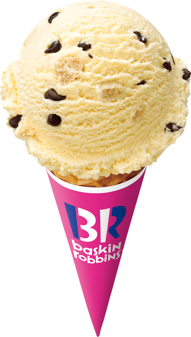 【サーティワンの人気フレーバーランキング 8位】「チョコチップクッキーファン」シングル・レギュラーサイズ420円(税込)