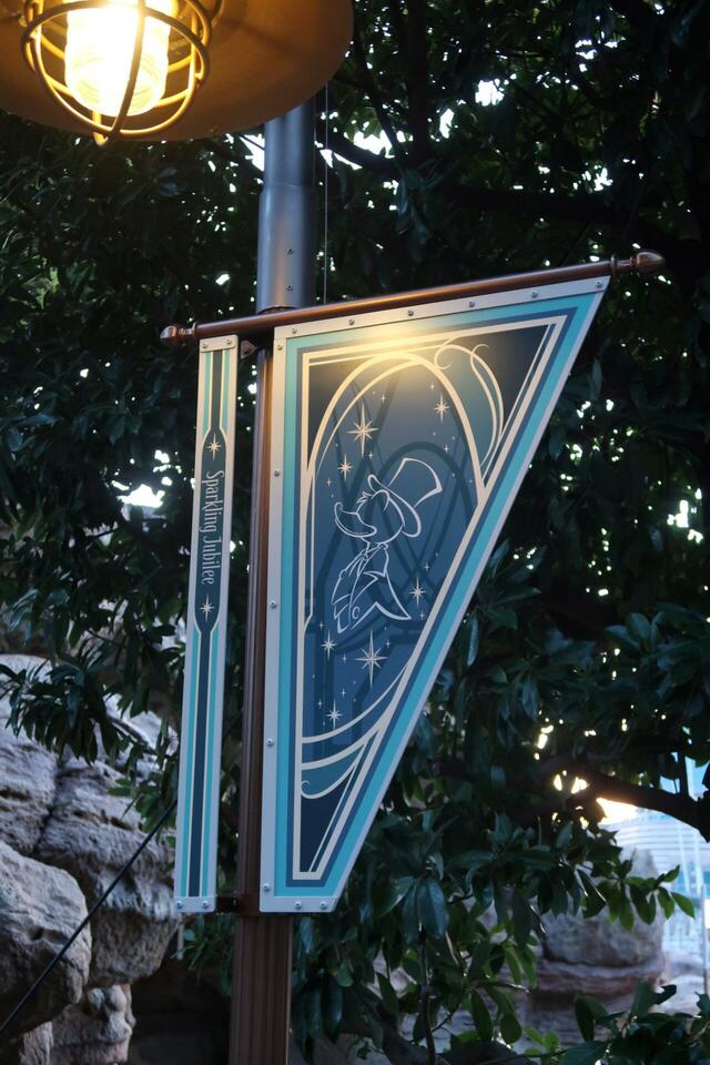 東京ディズニーシー25周年「スパークリング・ジュビリー」デコレーション
