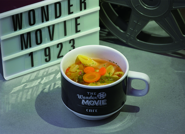 ミネストローネ 900円(税込990円)|ディズニー100周年「The Wonder Movie CAFE」