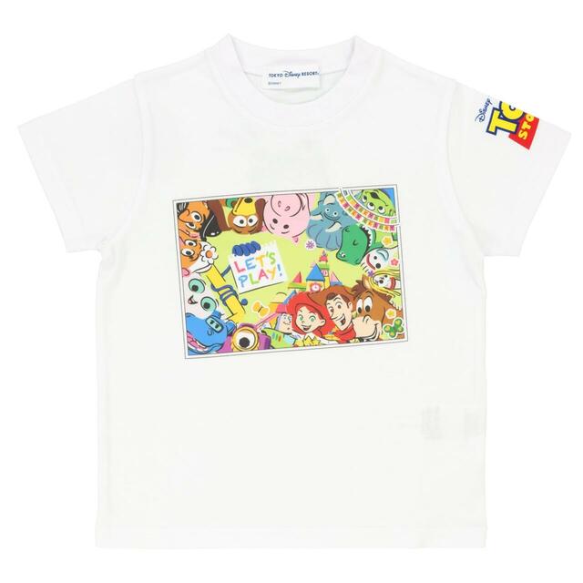 Tシャツ（100、120） 2,400円｜東京ディズニーリゾート「ファンタイム・ウイズ・トイ・ストーリー5」グッズ｜販売店舗：東京ディズニーランド「グランドエンポーリアム」、東京ディズニーシー「エンポーリオ」｜発売日：2026年7月1日（水）
