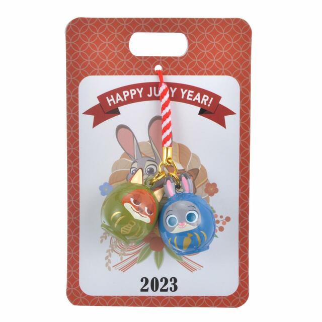 ジュディ・ホップス&ニック・ワイルド ストラップ 水琴鈴 HAPPY JUDY YEAR 1,650円