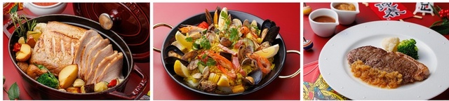 お正月ランチバイキング