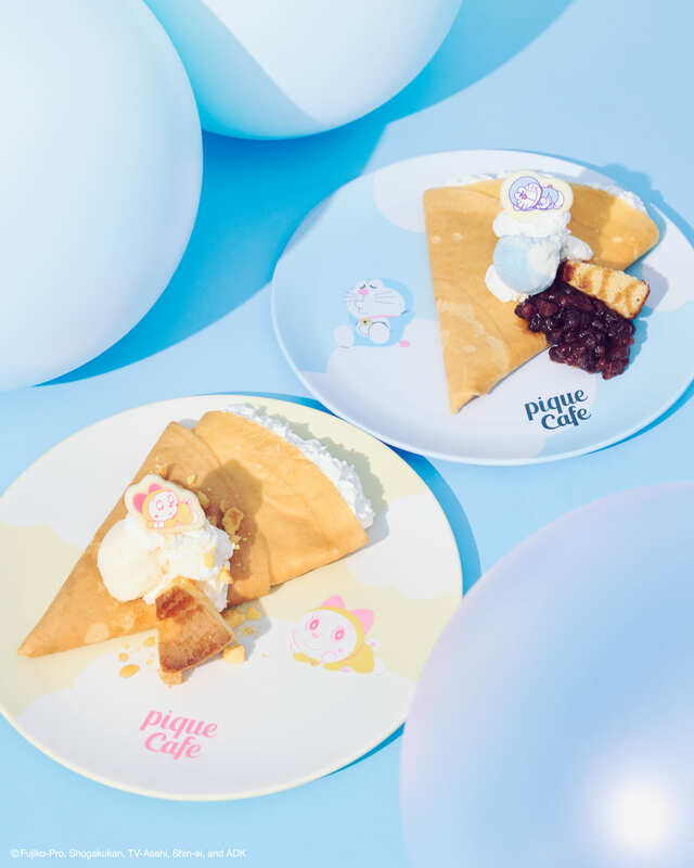【ドラえもん meets GELATO PIQUE CAFE】「スーベニアプレートセット」各￥3,300