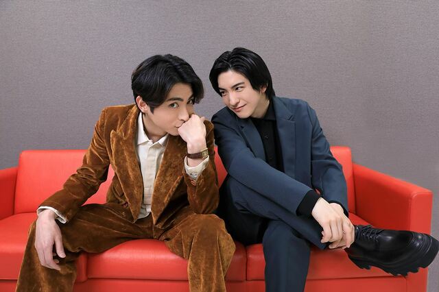 左から）木村達成、前田公輝