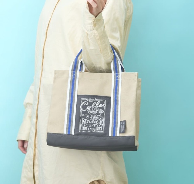 【トムとジェリー×タリーズコーヒー】「トムとジェリー キャンバススクエアトート」　3,920円