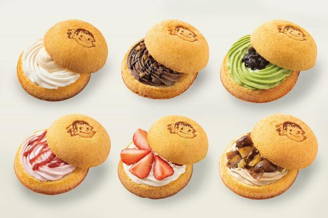 「『ペコちゃんのほっぺPremium』全6種」＜各税込200円＞【不二家の新業態『Pekolicious』オープン】
