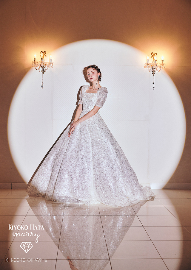 KIYOKO HATA（キヨコハタ）×marry（マリー）新作ウェディングドレス　KH-0040_OffWhite