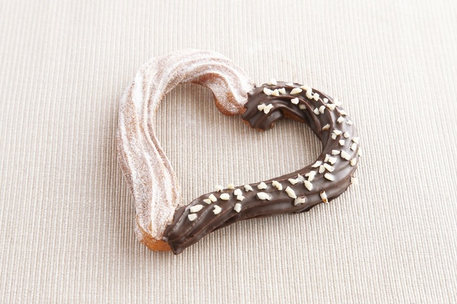 ハートのチュロス