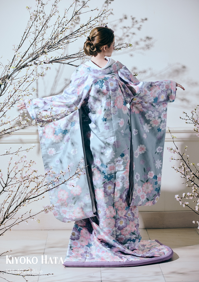 【クラウディア】KIYOKO HATA（キヨコハタ）新作ウェディングドレス｜KH-4022_Blue