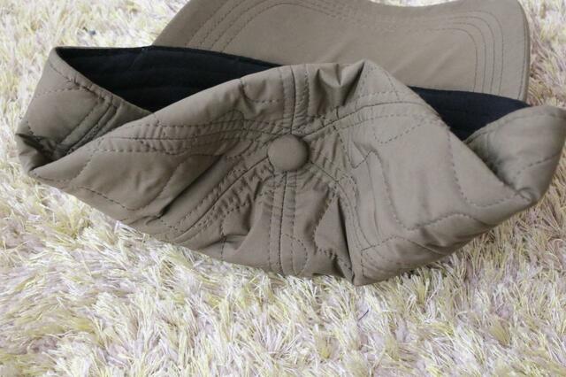 【ワークマン 防風・撥水ストレッチウォームキャップ】軽量で折りたたみも○