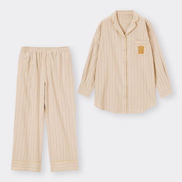 フランネルパジャマ(長袖&ロングパンツ) 2,990円