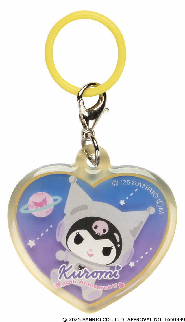 宇宙飛行士【クロミ マイドリームぷっくりハート型チャーム】