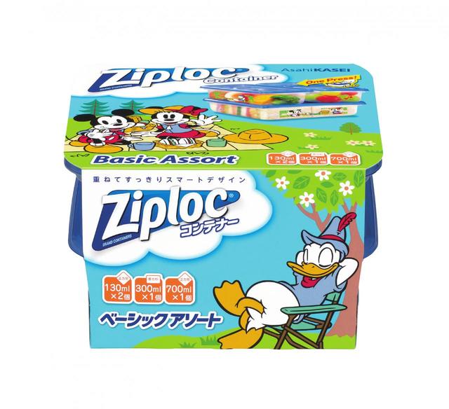 【ディズニー×ジップロック】ベーシックアソート