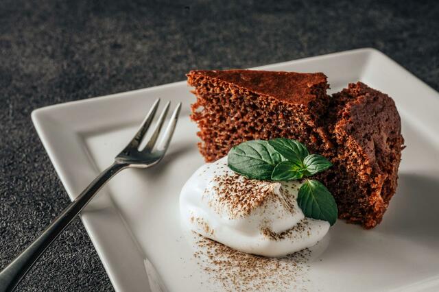 マッシュルームのショコラケーキ