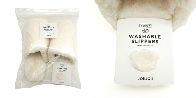「テディウォッシャブルスリッパ」