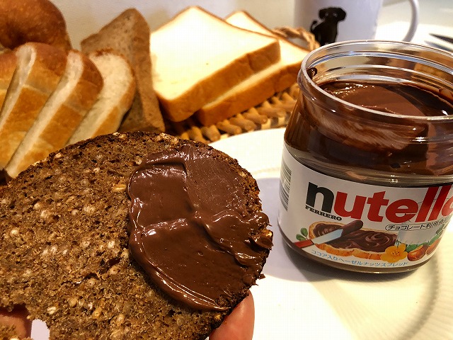 おとなnutellaな食べ方