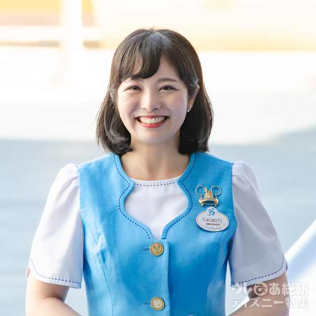 福本望（東京ディズニーリゾート・アンバサダー）｜東京ディズニーランド「ハンドウォッシングエリア」オープニングセレモニー（2018年7月3日）