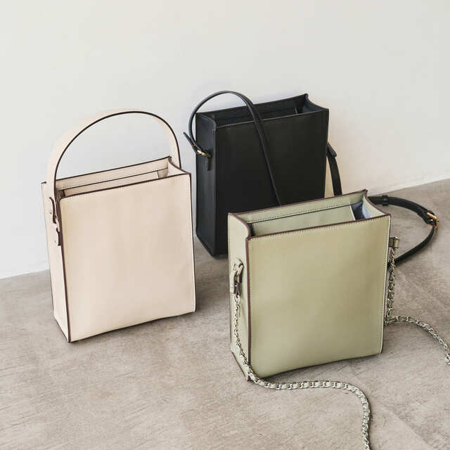 【Afternoon Tea LIVING】「ショルダーバッグ」各¥7,150