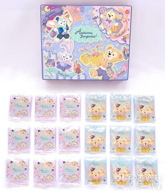 「ダッフィー&フレンズのオータム・サプライズ!」アソ―テッド・クッキー