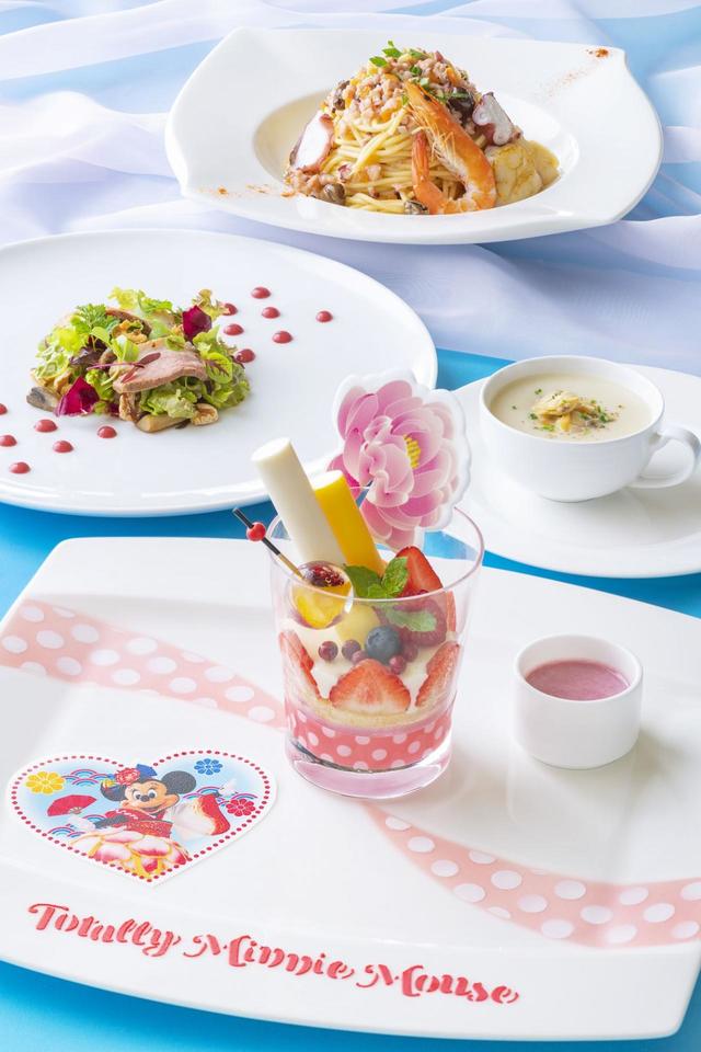 “トータリー・ミニーマウス”パスタセット|東京ディズニーランドホテル_「ドリーマーズ・ラウンジ」