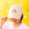 ハイビスカスを頭につけたシーサーがピースサインをしているデザインが可愛い!【「ちいかわ×オリオンビール」コラボ】