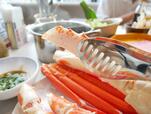 タラバガニも食べ放題！