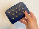 【DAISO レディース財布（星スタッズ）】スタッズたっぷりでかわいい！