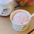 いちごのジェラート