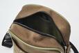 【BAYFLOWショルダーバッグ（カーキ）】内側には見やすいメッシュポケット