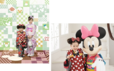 ディズニー人気キャラクターの着物＆背景画像