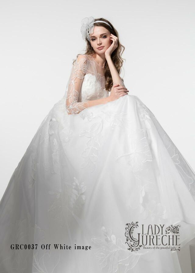 「LADY GURECH（レディ・グレーチェ）」新作ウェディングドレス GRC0037_Offwhite