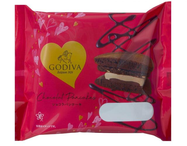 「ショコラパンケーキ」【Pasco×ゴディバ】
