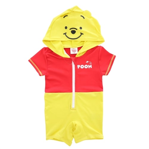 ディズニー くまのプーさん なりきりフード付き水着