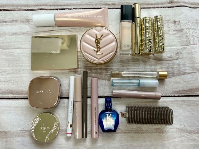 【otonaMUSE（オトナミューズ）10月号付録】なんとこれだけのコスメを入れることができました…！