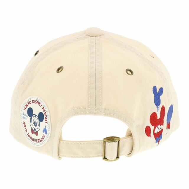 キャップ 〈CONVERSE〉｜価格：4,500円｜サイズ：54cm｜東京ディズニーリゾート40周年“ドリームゴーラウンド”「CONVERSE」プロデュースグッズ｜発売日：2023年7月10日(月)｜販売店舗：東京ディズニーランド「ギャグファクトリー/ファイブ・アンド・ダイム」、東京ディズニーシー「スチームボート・ミッキーズ」