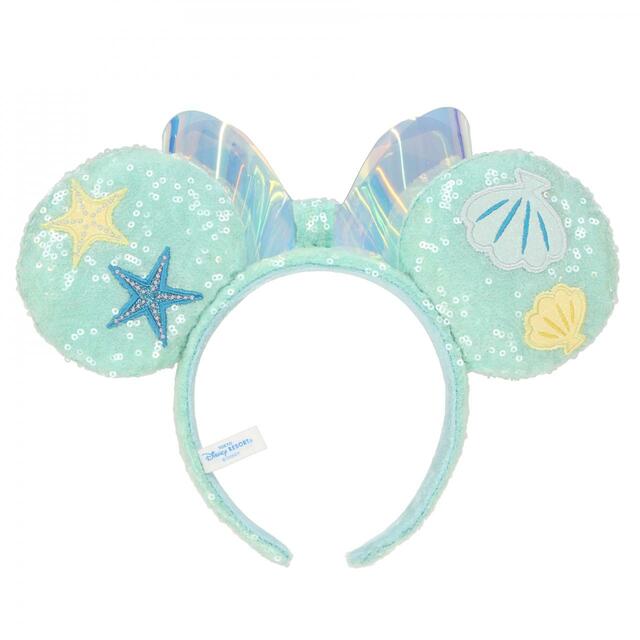 カチューシャ 2,200円｜東京ディズニーリゾート「SuiSui Summer」グッズ｜発売日：2024年6月13日（木）｜販売店舗：東京ディズニーランド「グランドエンポーリアム」、東京ディズニーシー「ガッレリーア・ディズニー」