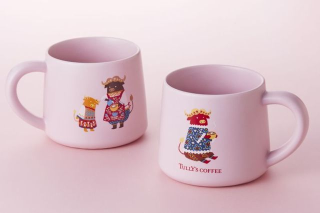 2021年干支マグ（ぎゅーとカフェラテ）