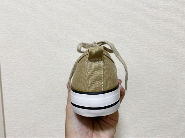 【ワークマン　Wクッションキャンバスシューズ】コンパクトなシューズ
