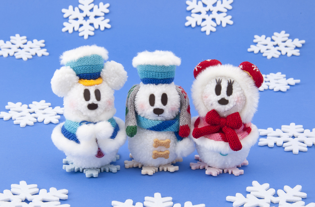 ぬいぐるみバッジ 各1,500円｜東京ディズニーリゾート「ディズニー・クリスマス」2018