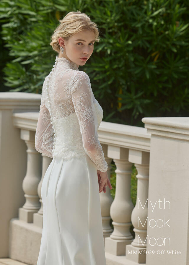 クラウディア|Myth Mock Moon(ミスモックムーン)新作ウェディングドレス|MMM5028_OffWhite