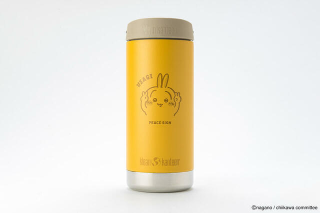 Klean Kanteen ちいかわ インスレートボトル TKWide 12oz（355ml）w/カフェキャップ [うさぎ]【2025年8月中旬より順次お届け予定】価格：6,820円（税込）