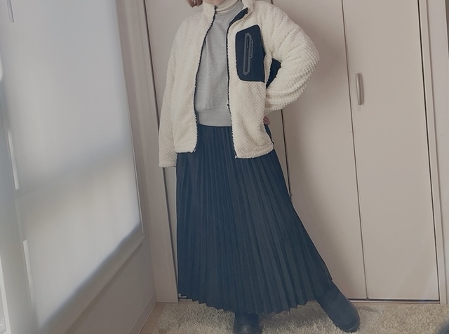 【ワークマン ダイヤフリース裏アルミジャケット】春先まで長い期間着られる便利アイテム